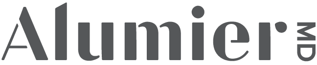 AlumierMD Grey Logo